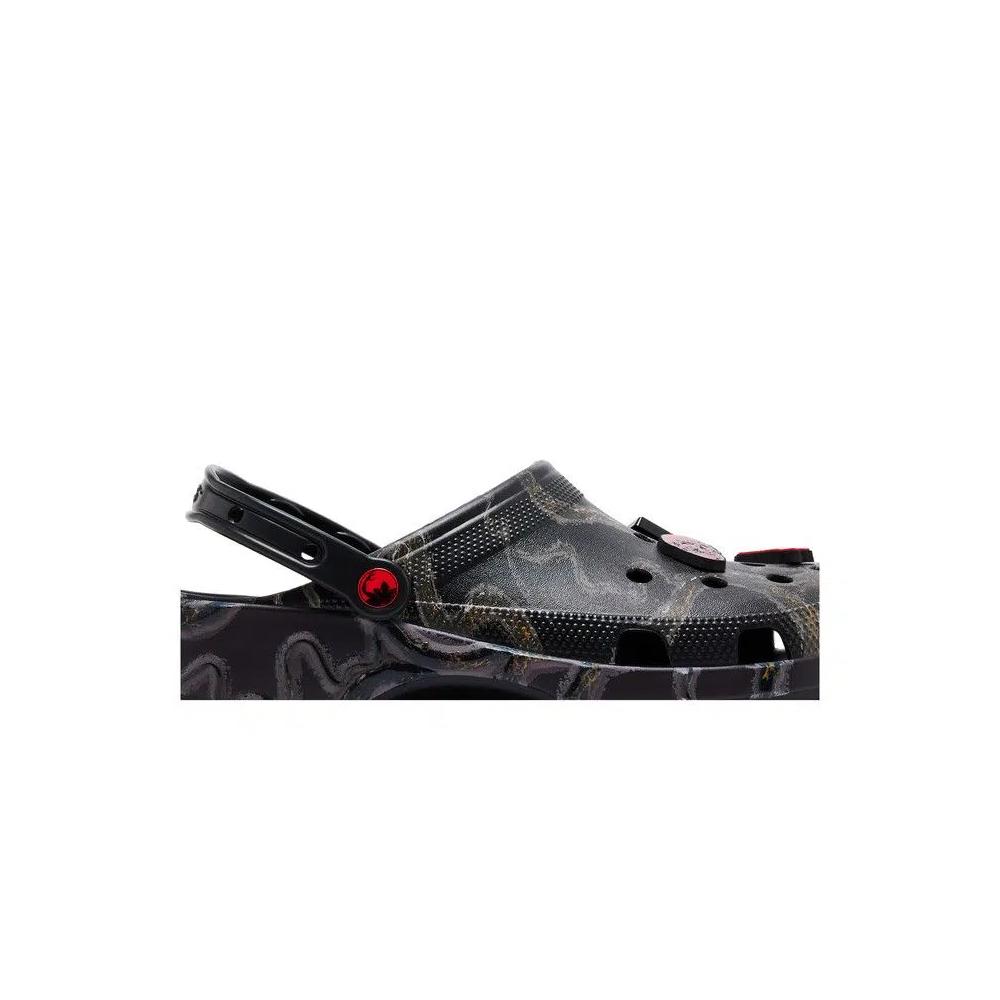Кроссовки Stranger Things x Crocs Classic Clog 'Black Red' 2