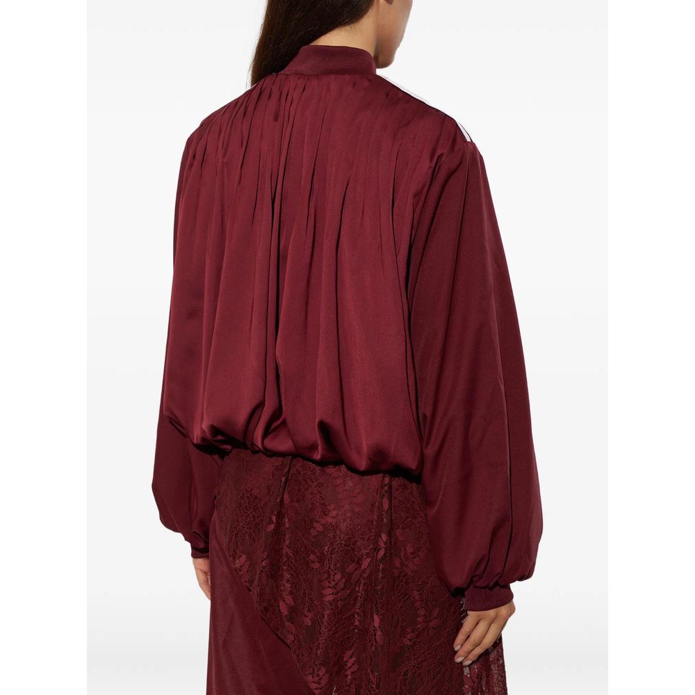 pleated puff-sleeve track jacket 4