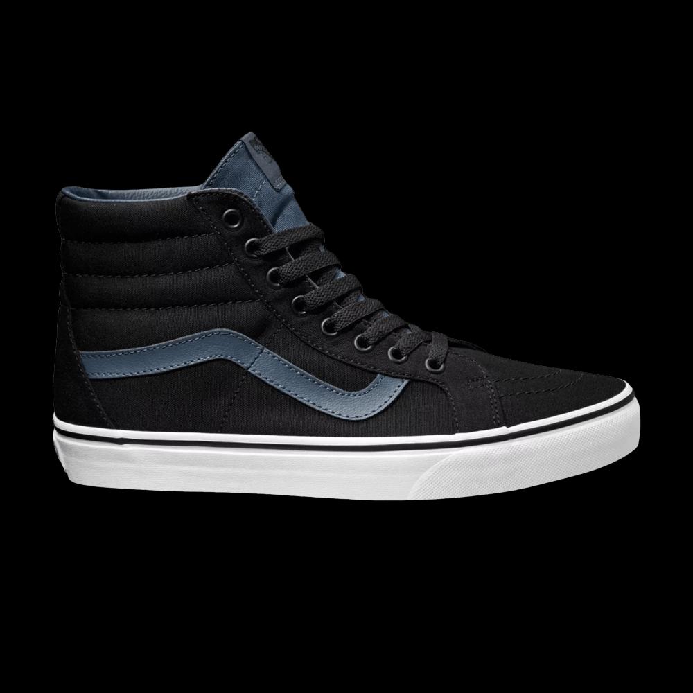 Кроссовки Vans Sk8-Hi Reissue 'Black Dark Slate' 1
