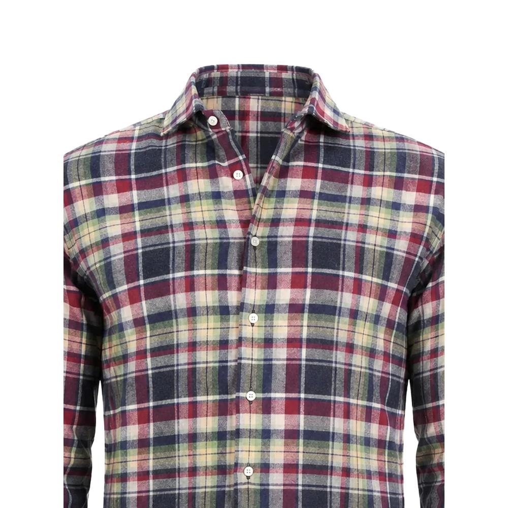 Riba B.D. check-pattern shirt 2