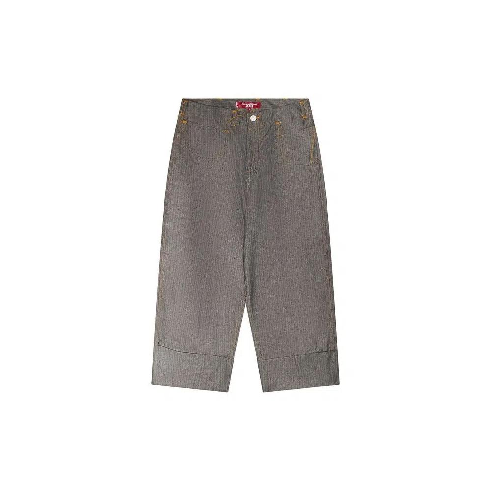 Junya Watanabe MAN x Levi's Striped Trousers 'Серый' 1