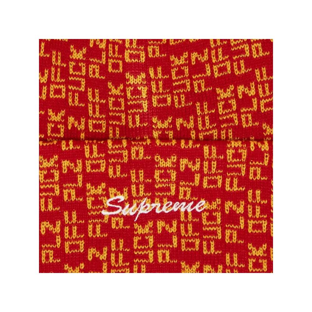 Бини Supreme Fuck Off Beanie 'Красный' 3
