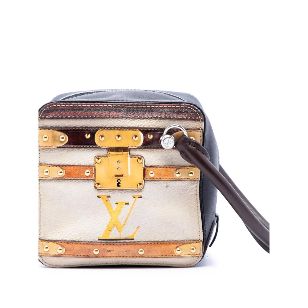 Сумка-сэтчел Transformed Canvas Time Trunk Square Bag (2018 год) 1