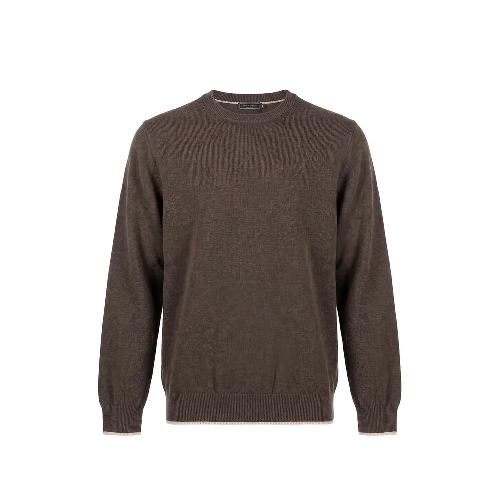 ribbed-trim sweater 1