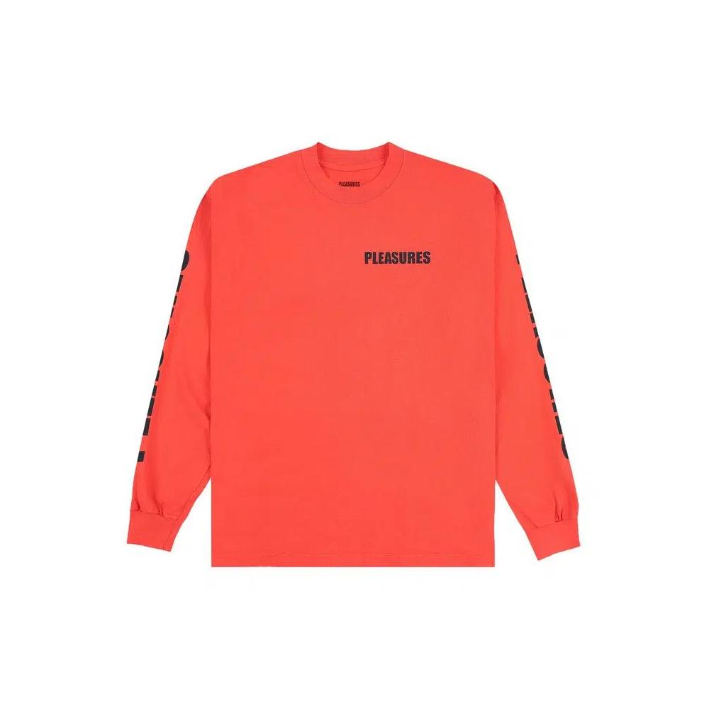 Топы Pleasures Impact Staff Long-Sleeve 'Orange' 1