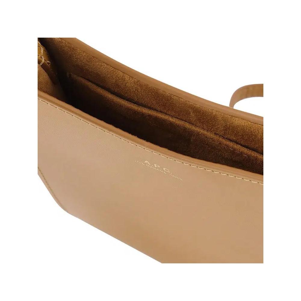 Сумка A.P.C. Jamie на шею «Nut Brown» 4