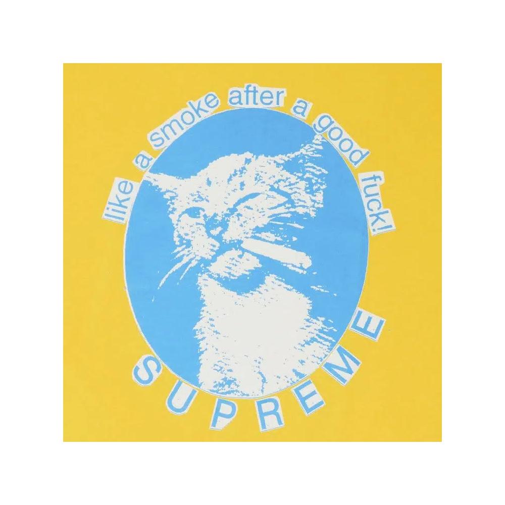 Футболки Supreme Smoke Tee 'Yellow' 2