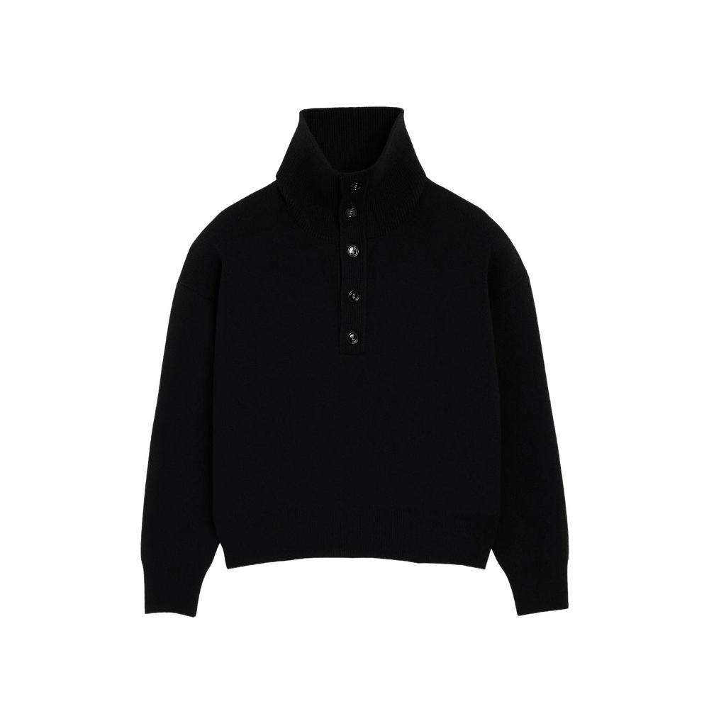 Ami de Coeur button-fastening sweater 1