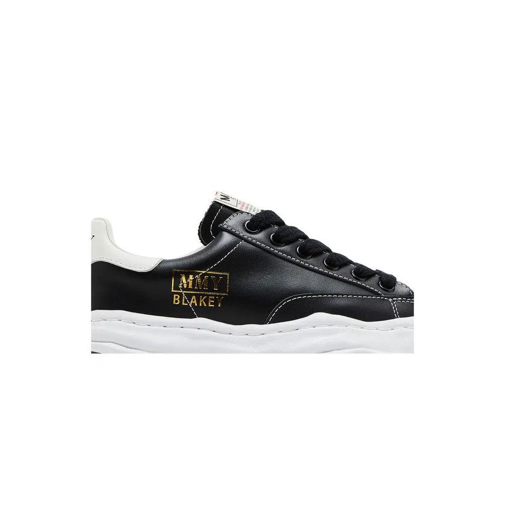 Кроссовки Maison Mihara Yasuhiro Blakey OG Sole Leather Low 'Black White' 2