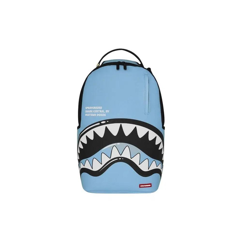 Рюкзаки Sprayground Shark Central Bubble Shark Backpack 'Небесно-Голубой' 1
