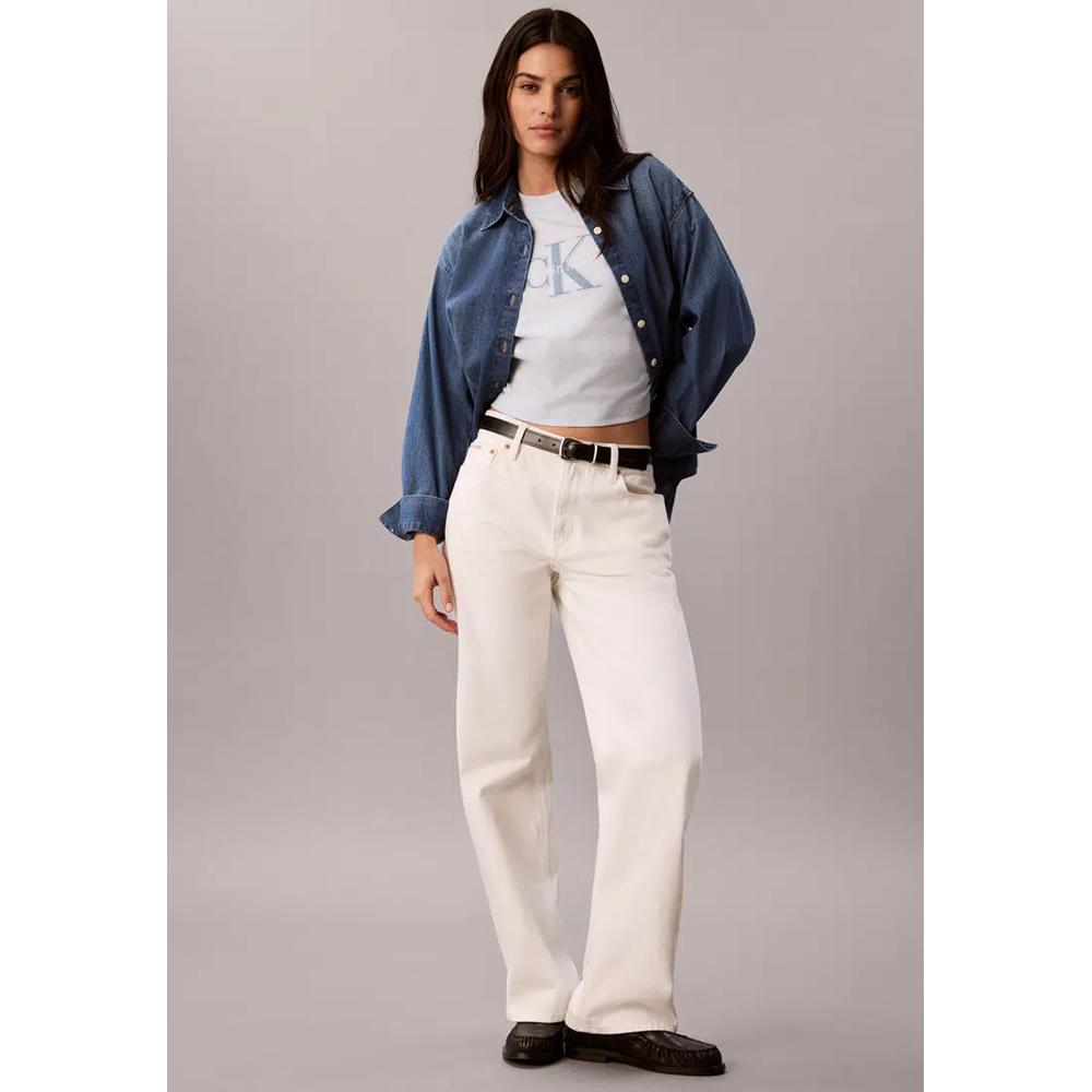Джинсовая футболка Monologo Boxy - Calvin Klein Jeans 6