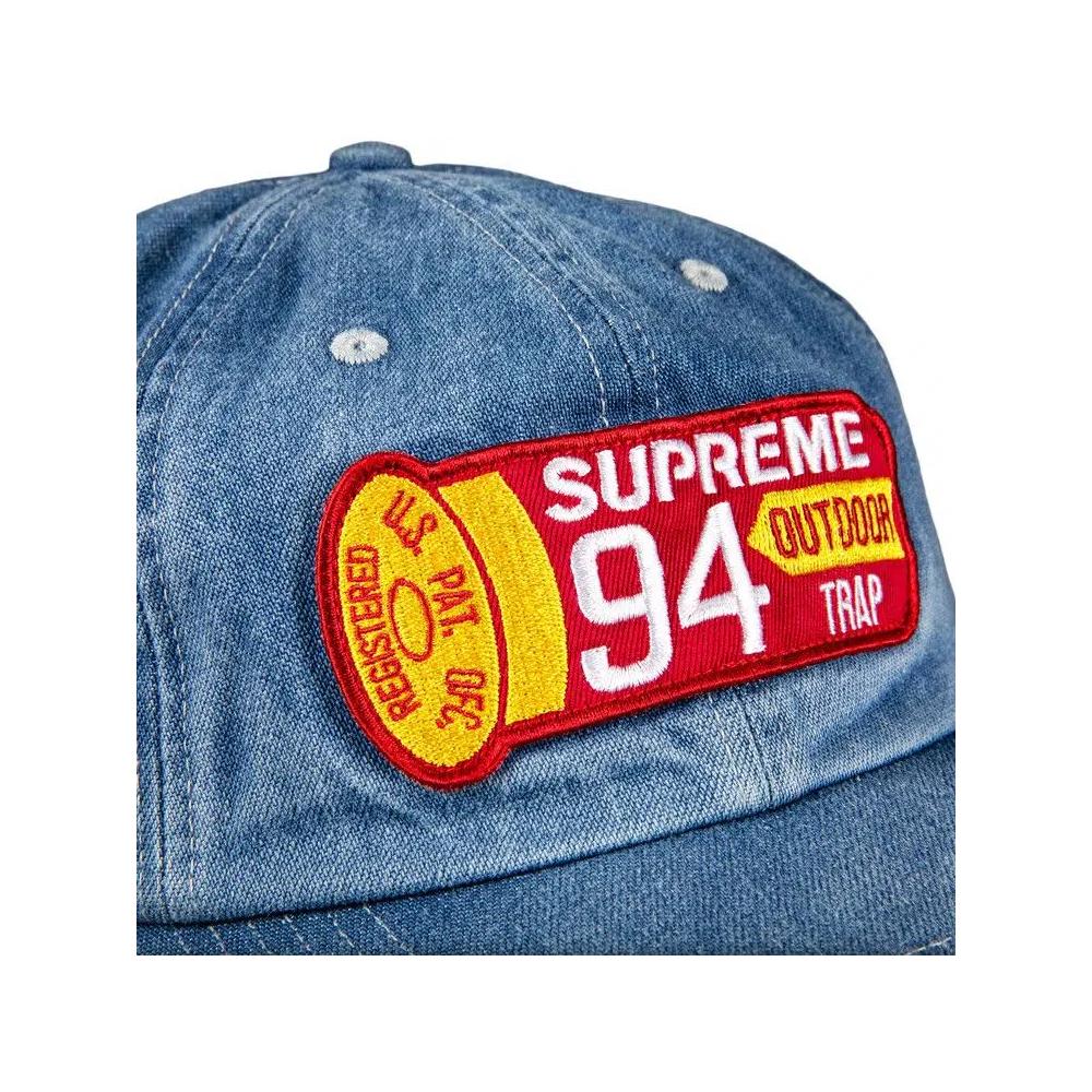 Кепки-снапбэки Supreme Shell Patch 6-Panel 'Деним' 3