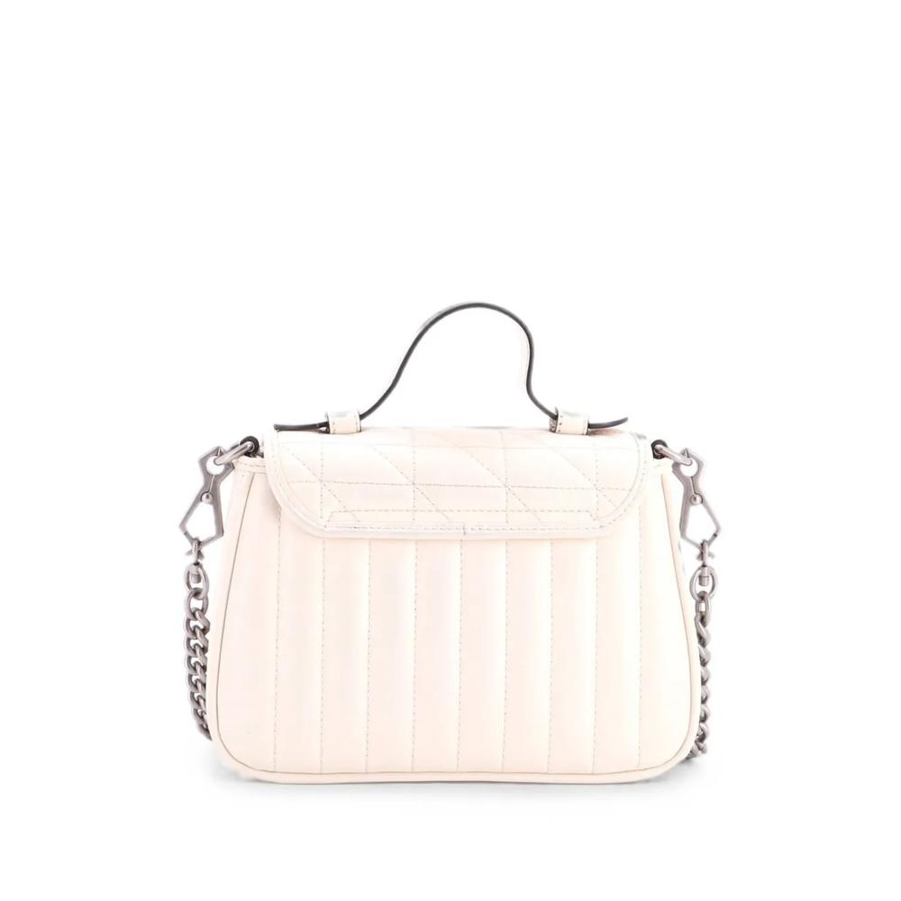Маленькая стеганая сумка-сэтчел GG Marmont Top Handle Flap Bag 2
