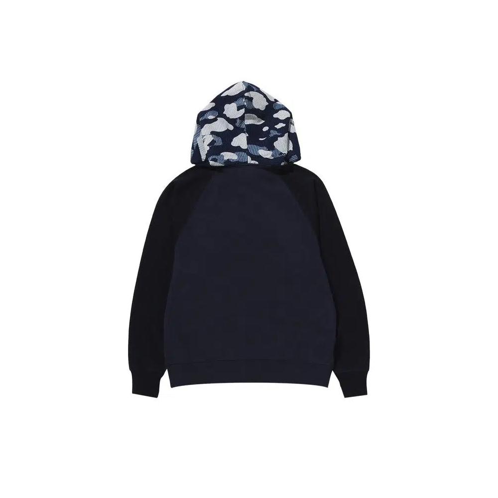 Верхняя одежда BAPE Свободная худи-молния Sashiko Camo 'Indigo' 2