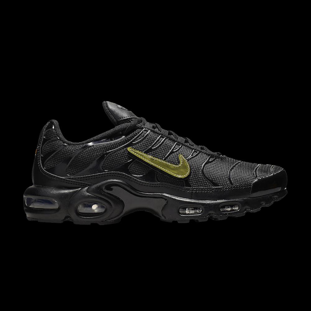 Кроссовки Nike Air Max Plus 'Removable Swoosh - Black Gold' 1
