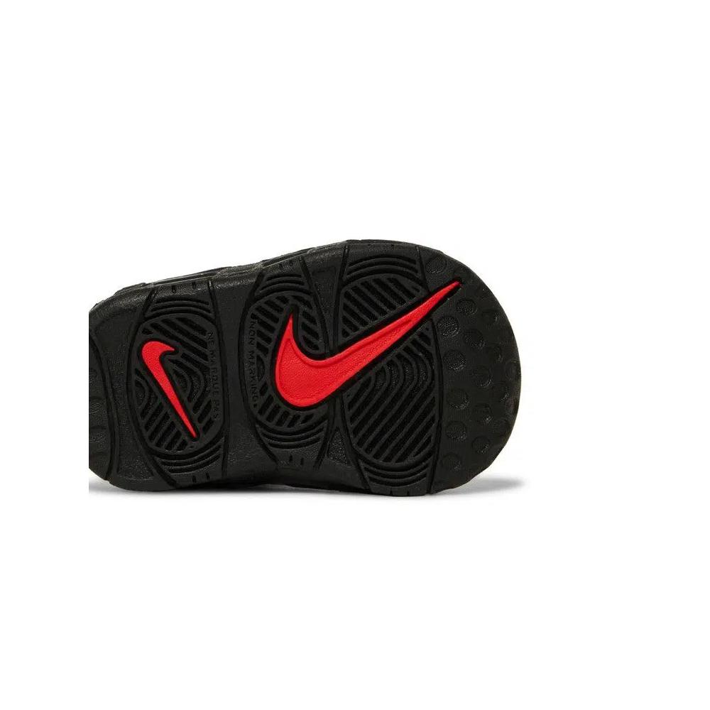 Кроссовки Nike Air More Uptempo TD 'Medium Ash Siren Red White' 5