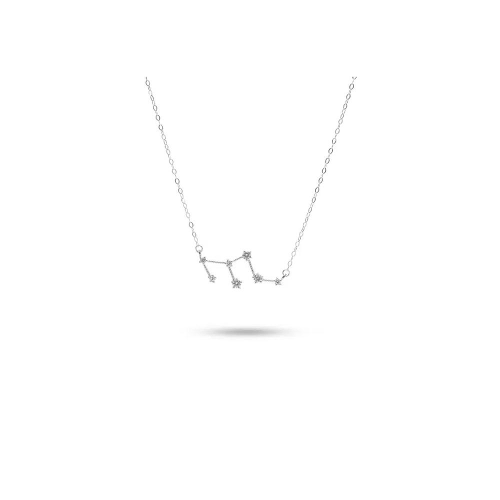 Match The Stars Leo Constellation серебряное колье с 925 стерлинговым серебром 1