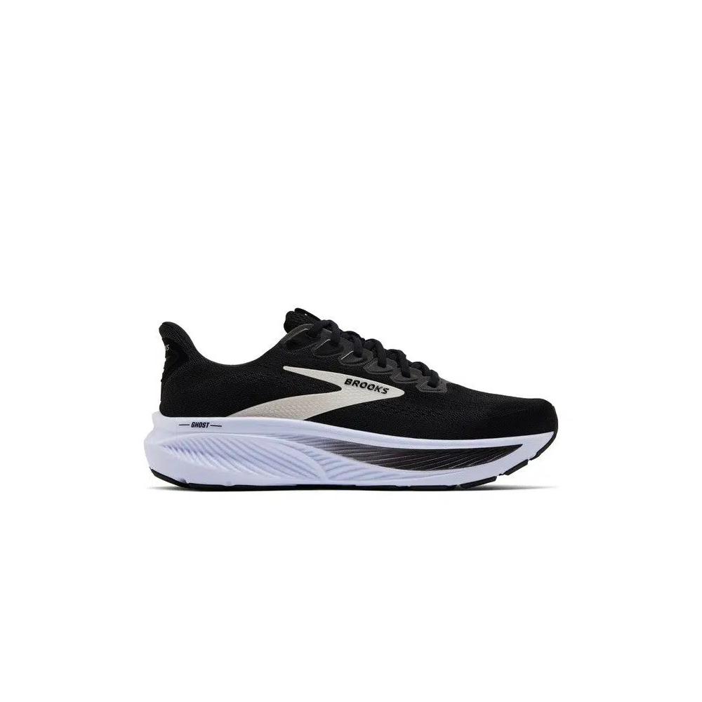 Кроссовки Brooks Ghost 17 'Черный серый белый' 1