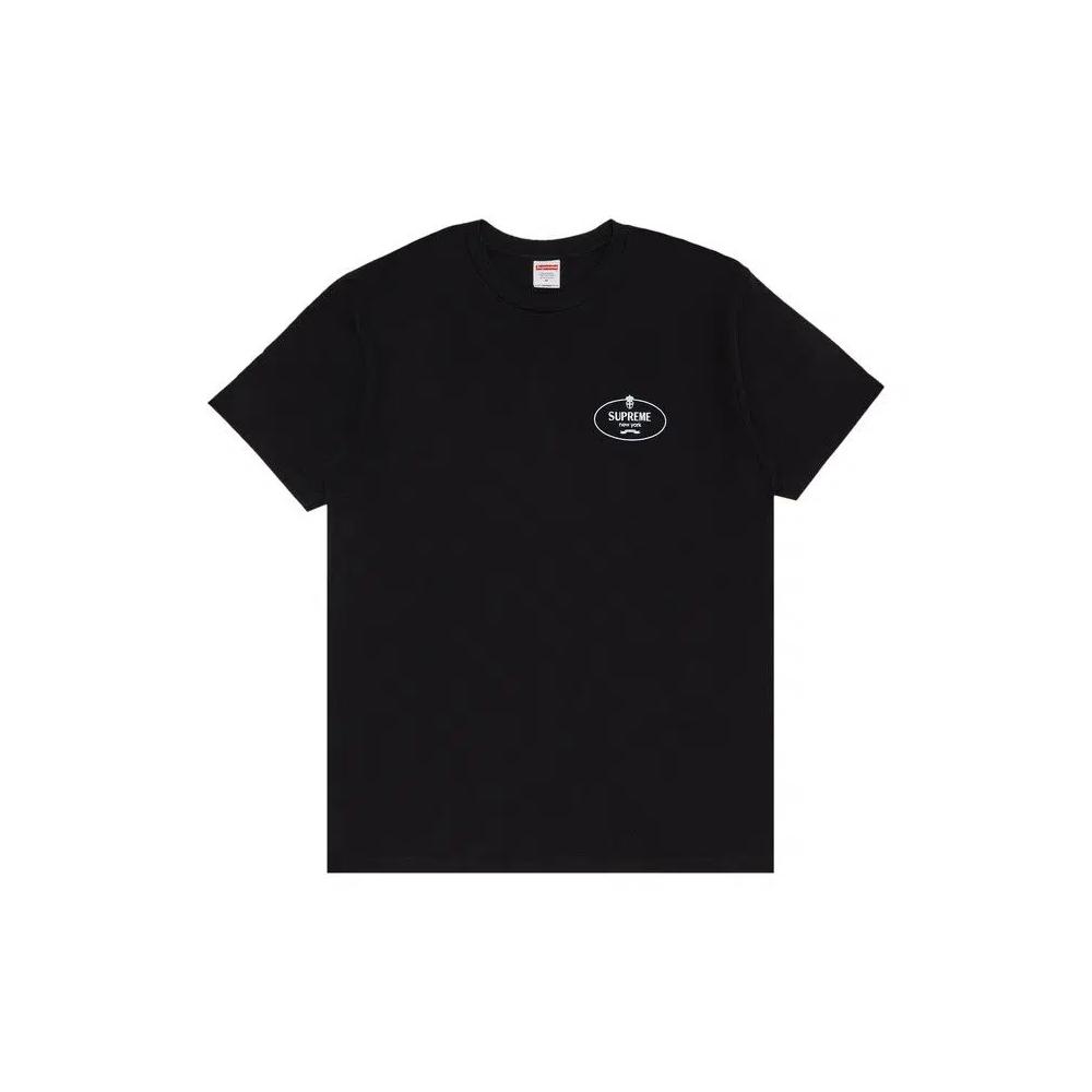 Футболки с коротким рукавом Supreme Crest Tee 'Black' 1