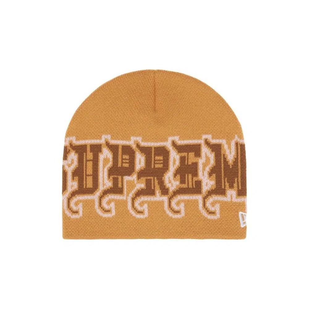 Бини Supreme New Era Outline Beanie 'Tan' 1