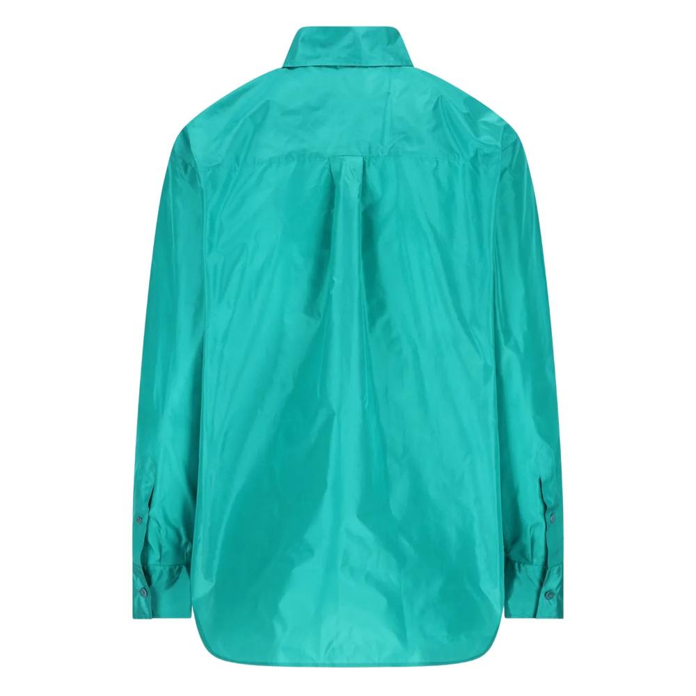 Шелковая рубашка с длинными рукавами 2