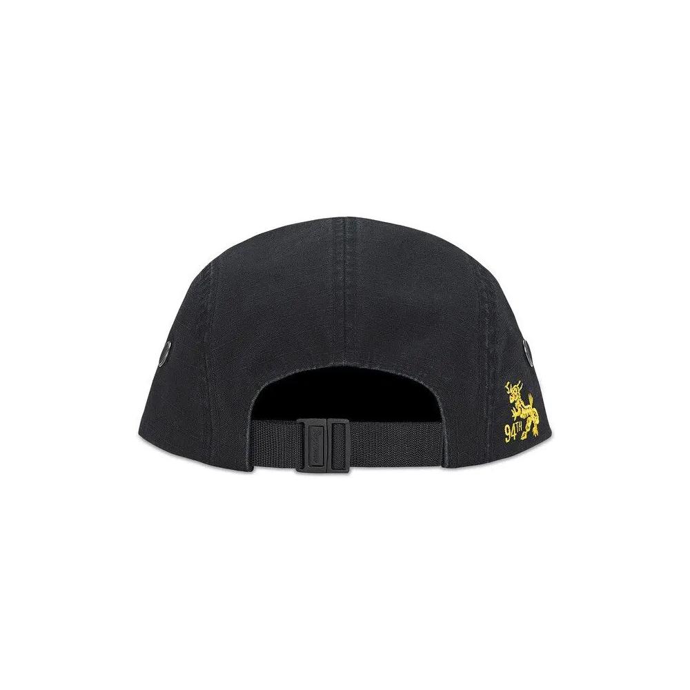 Кепка Supreme Military Camp Cap 'Black' 2