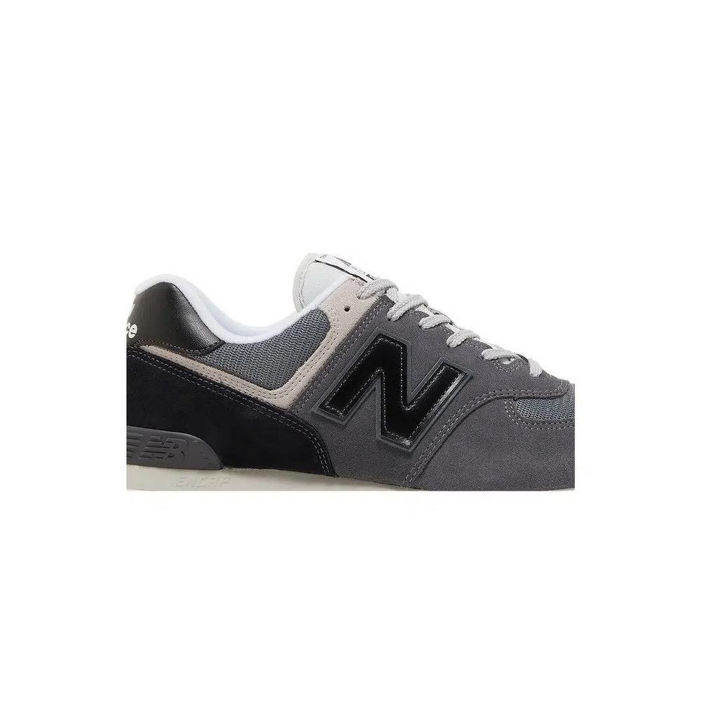 Кроссовки New Balance 574 «Серый Черный» 2