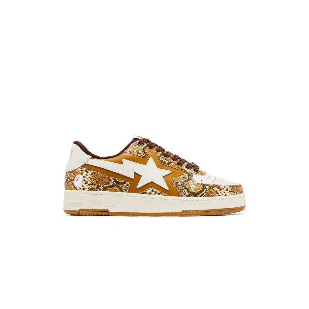 Кроссовки BAPE Tape Sta 'Tan Snakeskin' SSENSE Exclusive 1