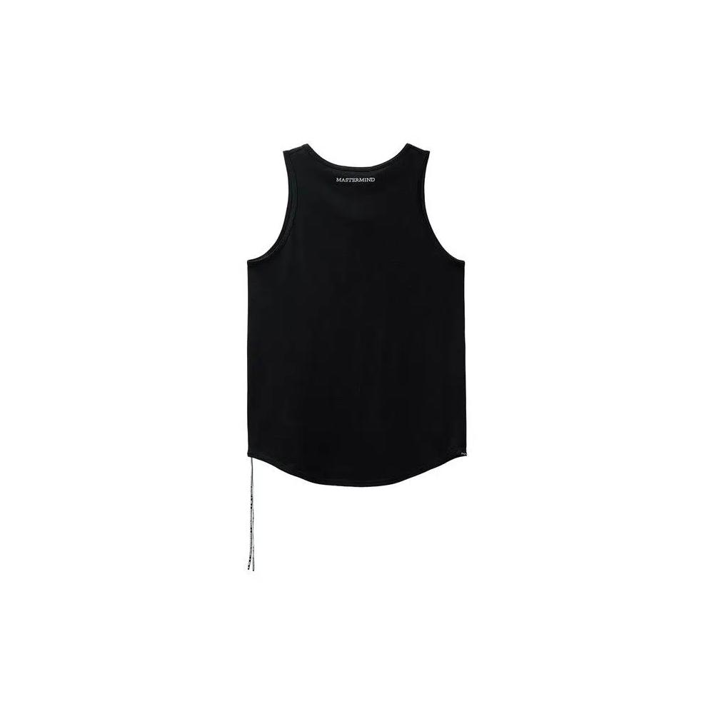 Майки Mastermind World Swarovski Crystals Loopwheel Tank Top «Black» 2