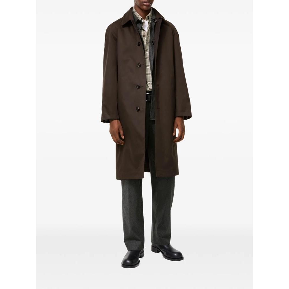 long reversible gabardine Parkbury car coat 2