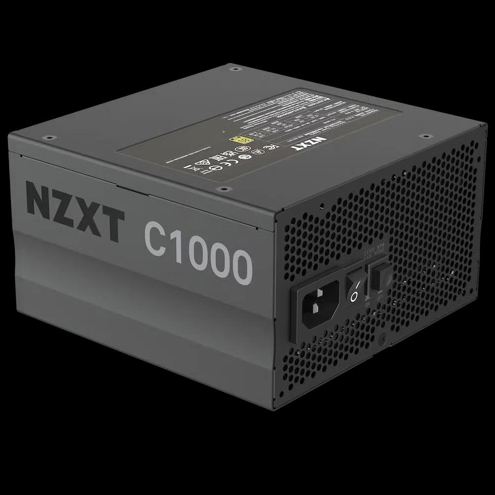 NZXT C1000 Gold (2022) 1000W 80Plus Gold золотой сертификат полностью модульный блок питания 1
