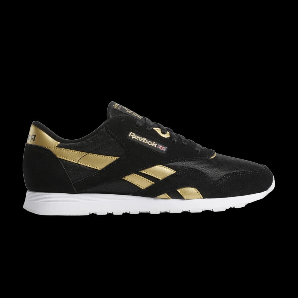 Лайфстайл Reebok Classic Nylon 'Black Matte Gold' 1
