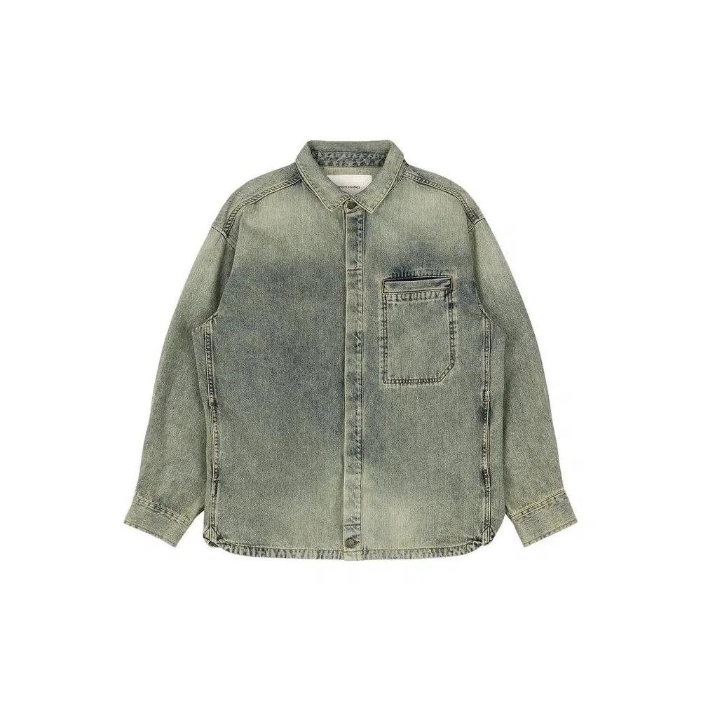 Рубашки на пуговицах Entire Studios Herculean Shirt 'Surface Wave' 1