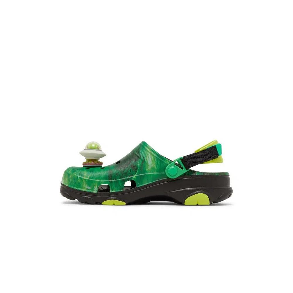 Сабо Ron English x Crocs All-Terrain Clog 'Зона 54 - Зеленая галактика' 3