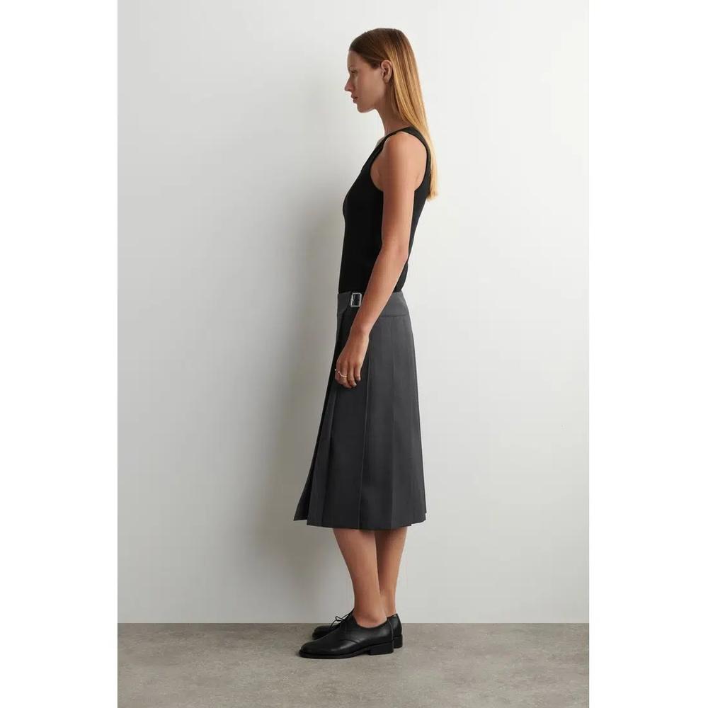 Мини-килт BELTED WOOL-BLEND 3