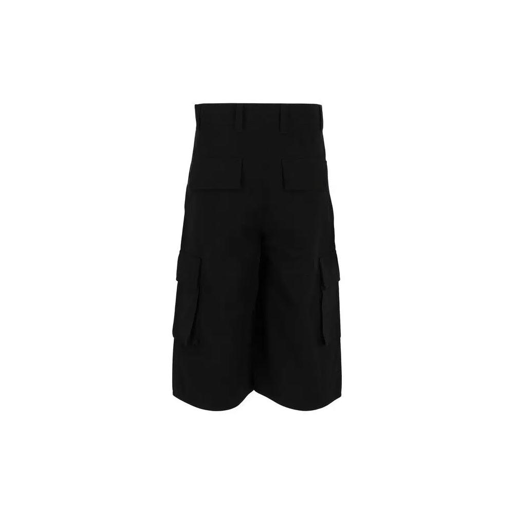 Givenchy Шорты карго с аркой 'Черный' 2