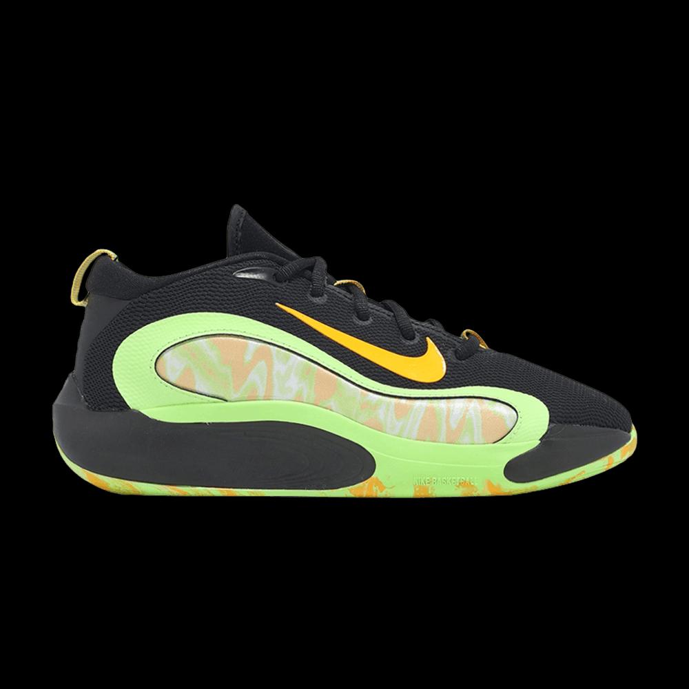 Кроссовки Nike Isofly SE GS 'Black Laser Orange Lime Blast' 1