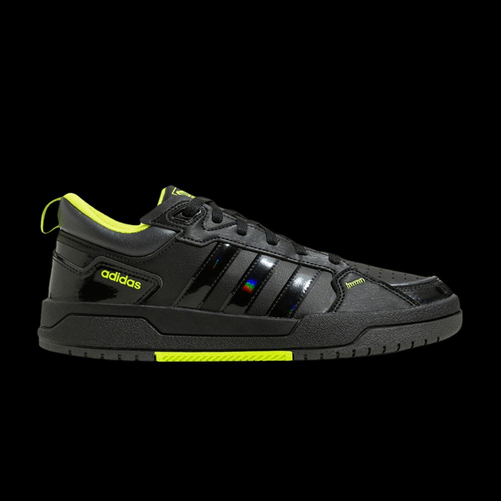 Кроссовки Adidas 100DB 'Black Solar Yellow' 1