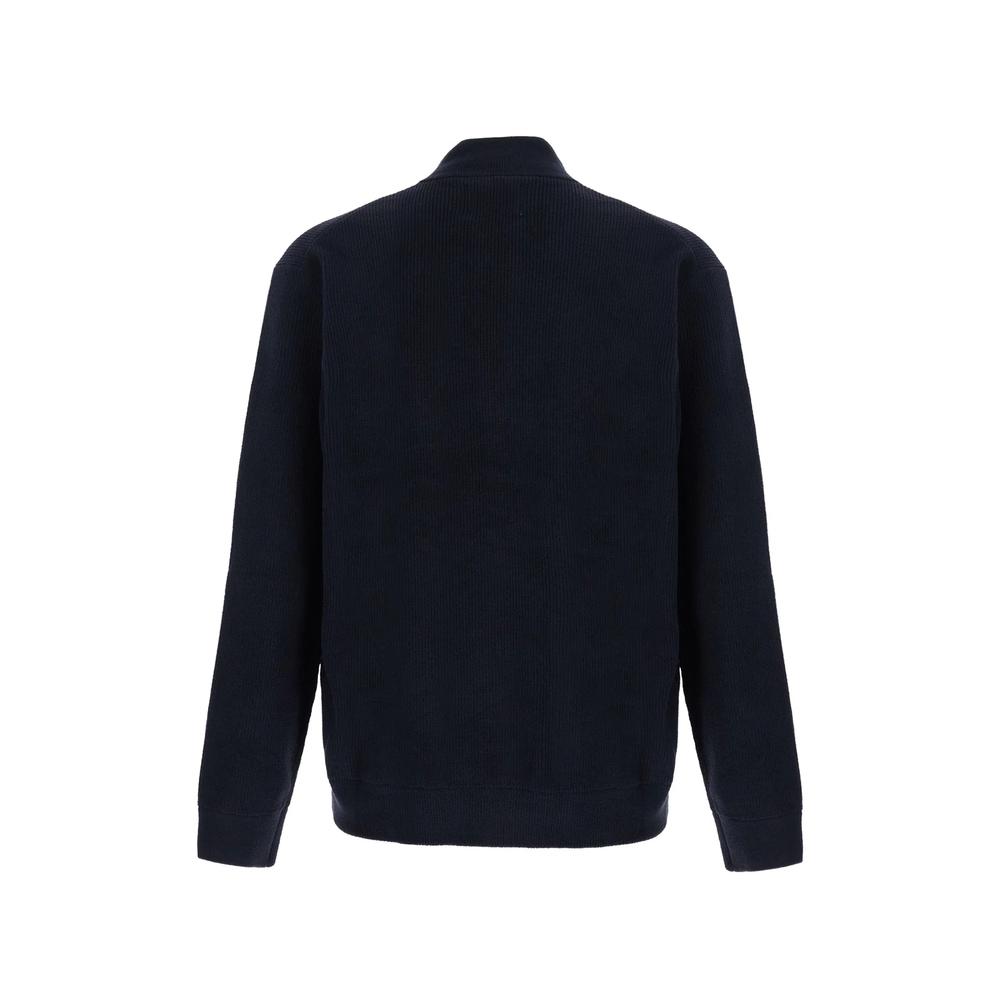 quarter-zip ribbed sweater 2