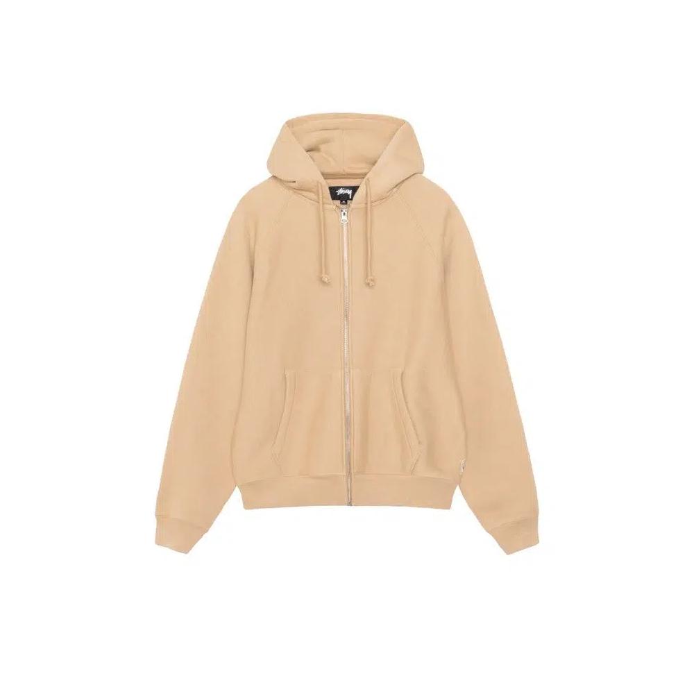 Топы Stussy Relaxed Zip Hoodie 'Khaki' 1