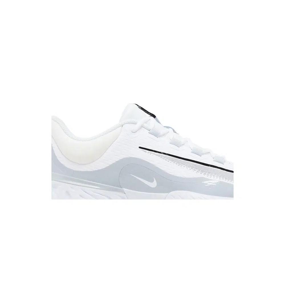 Шиповки Nike Alpha Huarache Elite 4 Low 'White Wolf Grey' 2