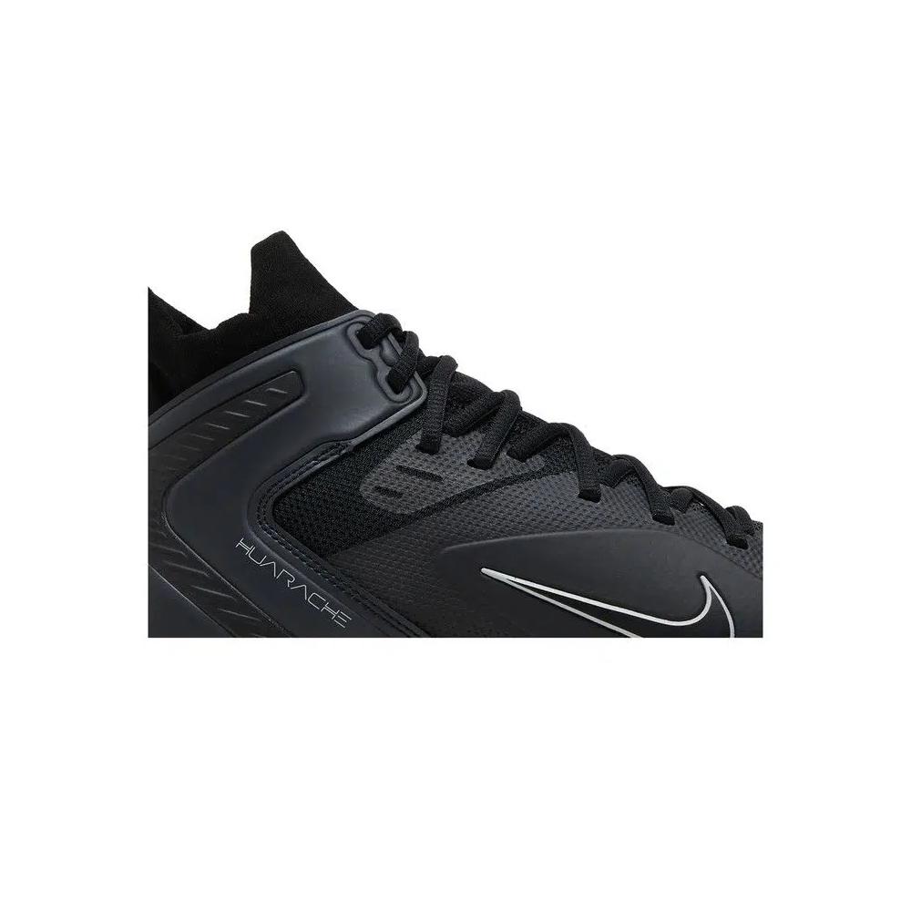 Бутсы Nike Alpha Huarache 8 Elite 'Black Light Smoke Grey' 2