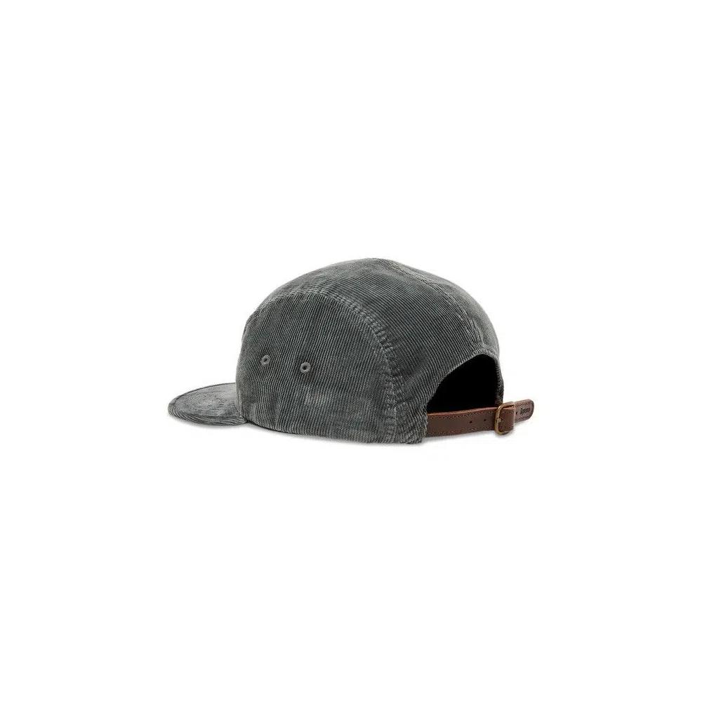 Кепки Supreme Corduroy Camp Cap «Grey» 3