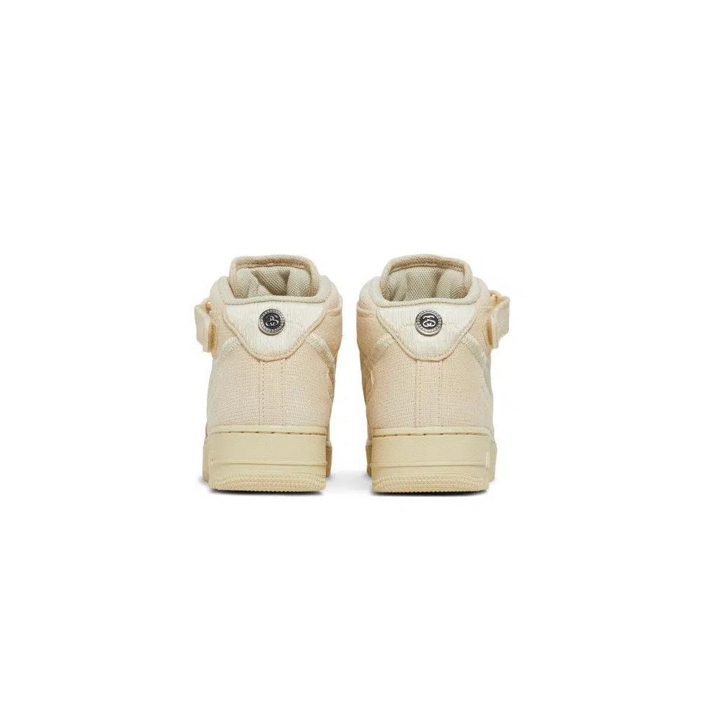 Кроссовки Stussy x Nike Air Force 1 Mid 'Fossil' 6