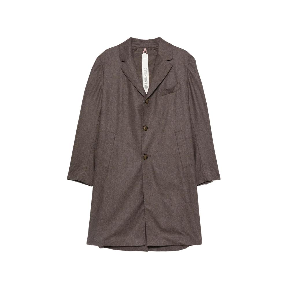 Napoli single-breasted coat 1