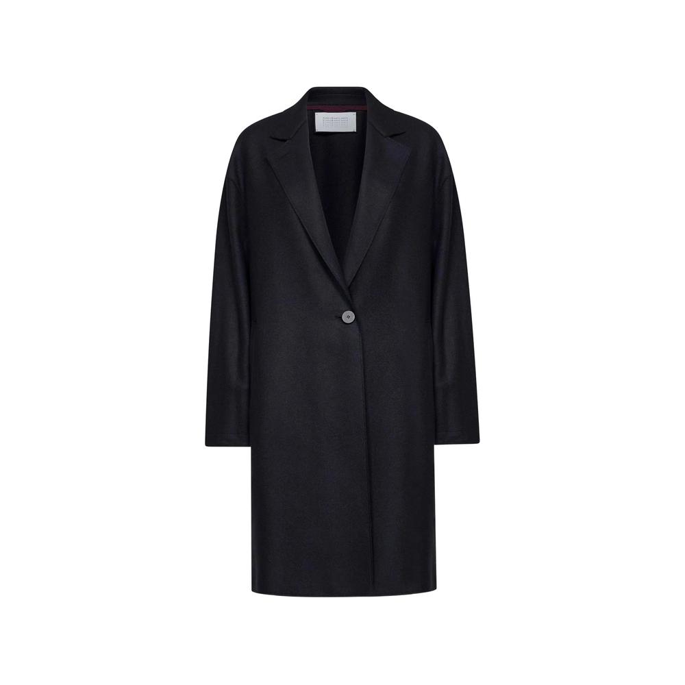 single-breasted wool-blend coat 1