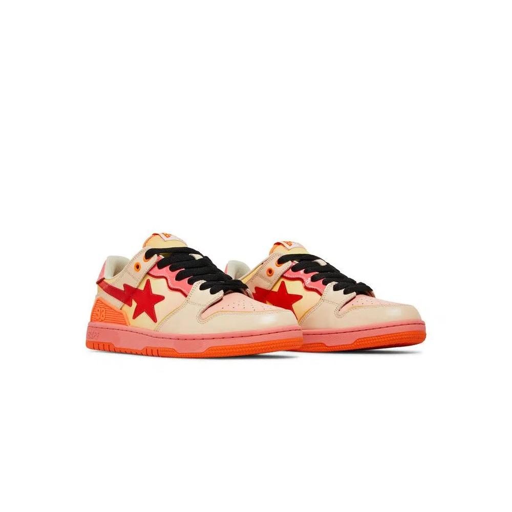 Кроссовки BAPE Sk8 Sta M1 «Оранжевый» 8