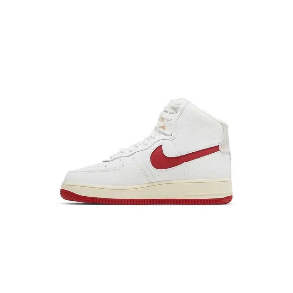 Кроссовки Nike Wmns Air Force 1 High Sculpt 'White Gym Red' 3