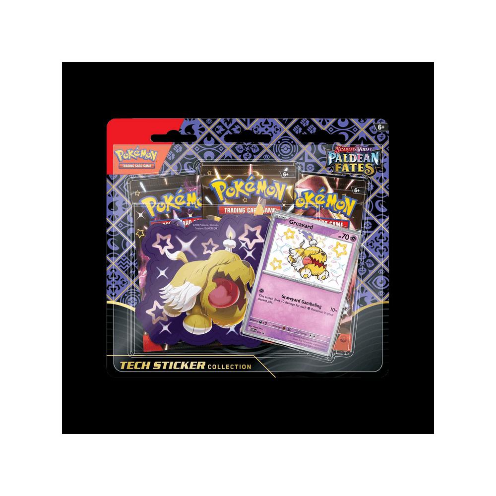 Коллекционные карточки Pokemon Scarlet & Violet: Paldean Fates Tech Sticker Collection (Greavard)- SV: Paldean Fates 1