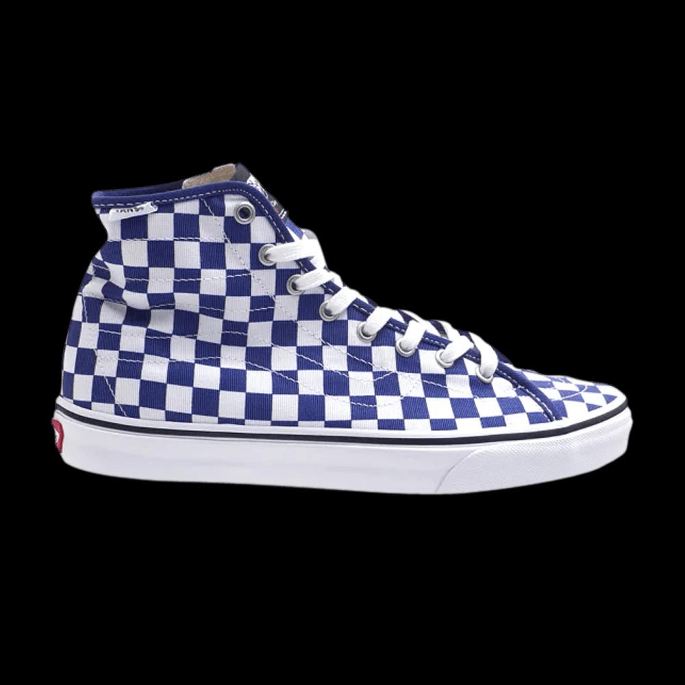 Кроссовки Noah x Vans Sk8-Hi Decon «Темно-синий клетка» 1